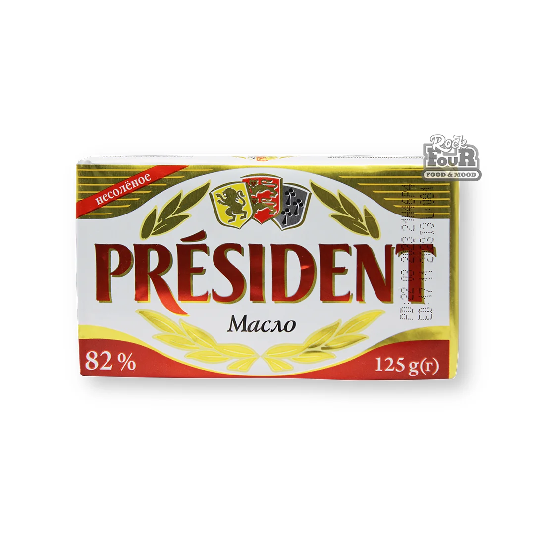Cultured butter "President" 82% 125g
